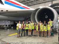 Visite Cargolux - Option Sciences - 06.07.2017